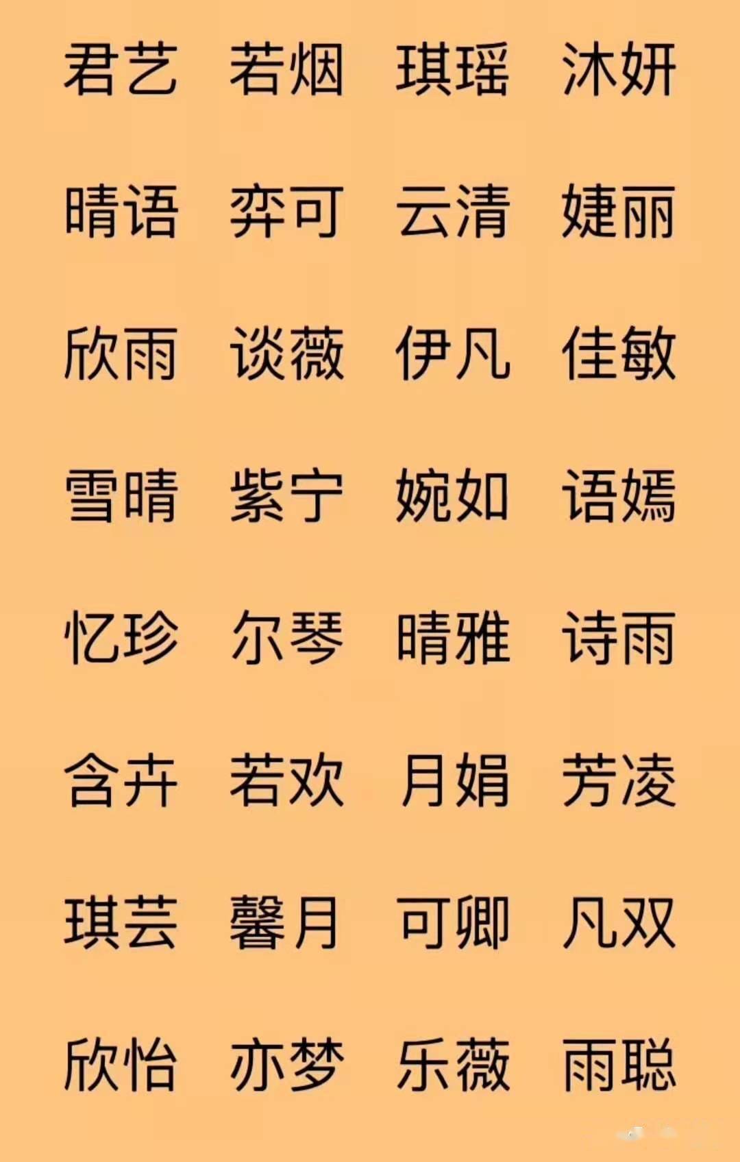 带福气吉祥好运的名字女孩 吉祥又富贵的女孩名字